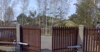 Купить распашные ворота из штакетника Новокузнецк, цена от 2737 руб.