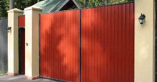 Купить ворота из профнастила Новокузнецк, цена от 4080 руб.